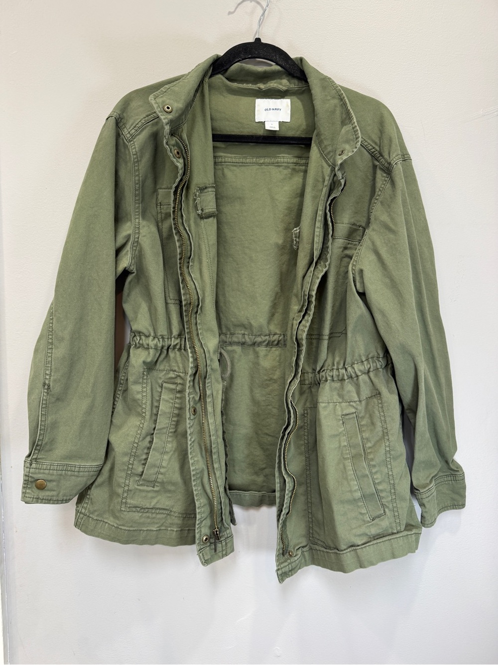 Old Navy Women's Utility Jacket in Olive